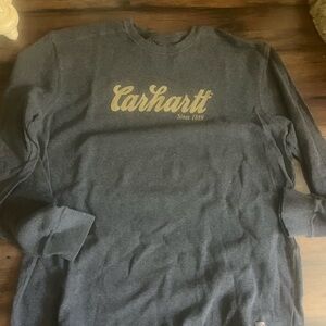 Carhartt Charcoal Relaxed Fit thermal material